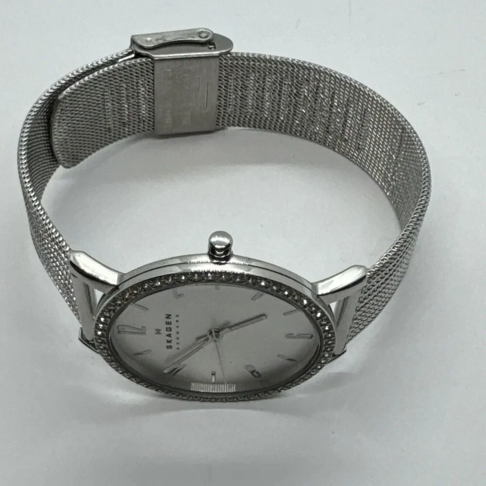 Skagen SKW2284 Women's Silver Stainless Steel Analog Dial Quartz Watch JNA544